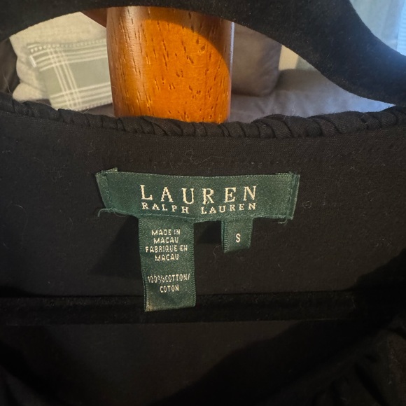 Black Ruffled Blouse - Picture 3 of 3